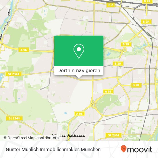 Günter Mühlich Immobilienmakler Karte