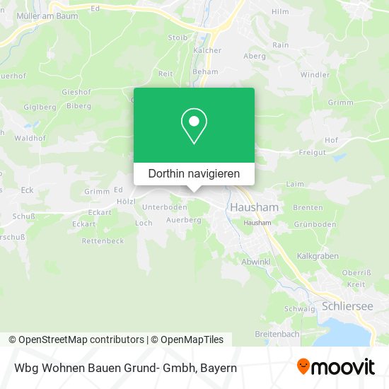 Wbg Wohnen Bauen Grund- Gmbh Karte