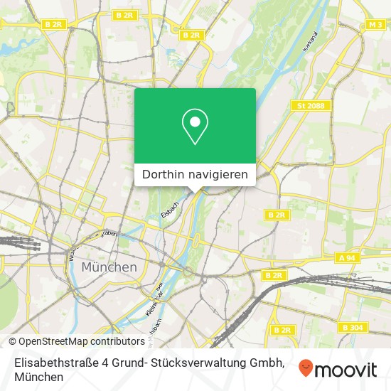 Elisabethstraße 4 Grund- Stücksverwaltung Gmbh Karte