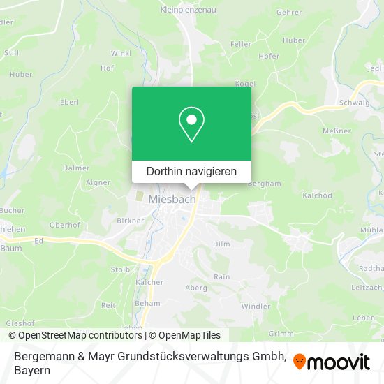 Bergemann & Mayr Grundstücksverwaltungs Gmbh Karte