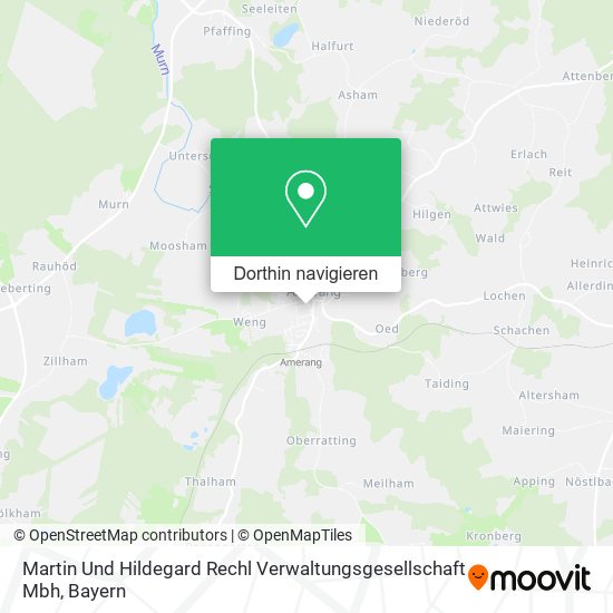 Martin Und Hildegard Rechl Verwaltungsgesellschaft Mbh Karte