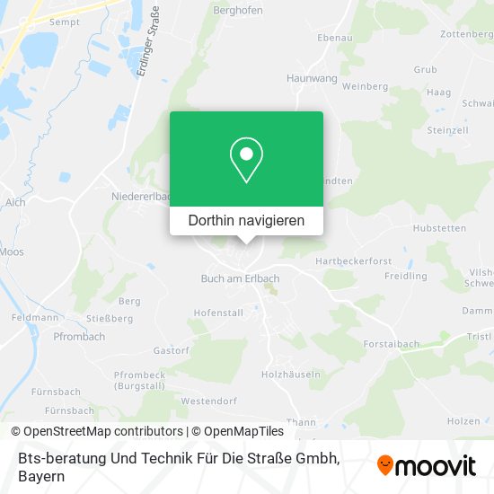 Bts-beratung Und Technik Für Die Straße Gmbh Karte