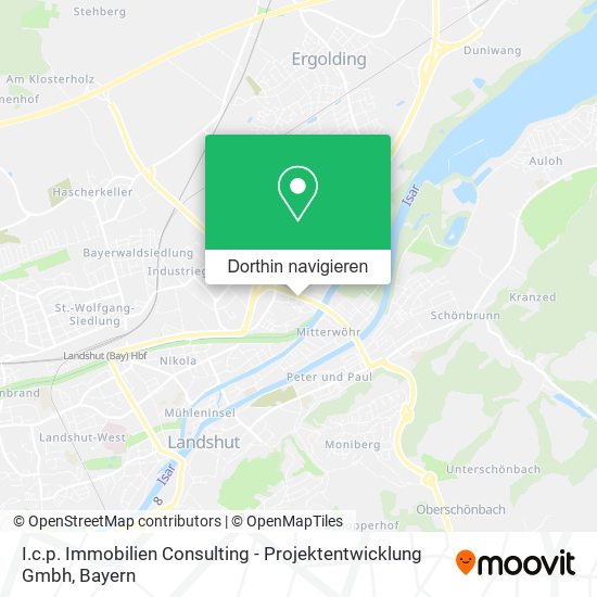 I.c.p. Immobilien Consulting - Projektentwicklung Gmbh Karte