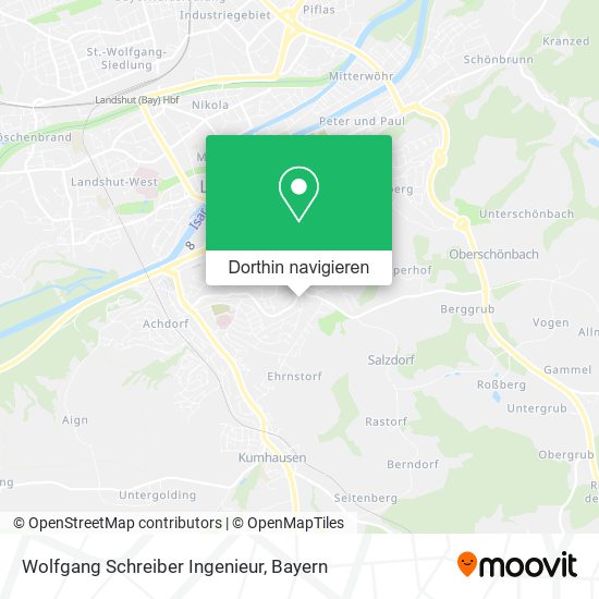 Wolfgang Schreiber Ingenieur Karte