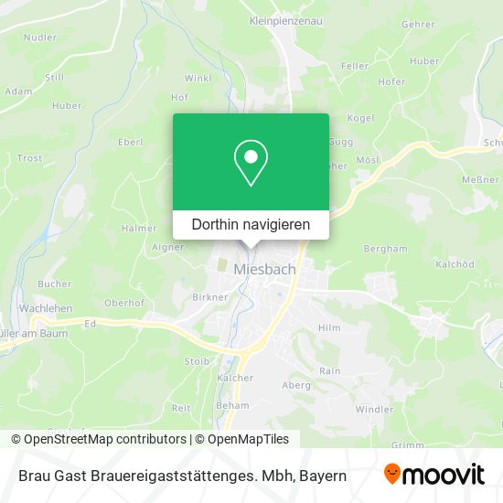 Brau Gast Brauereigaststättenges. Mbh Karte