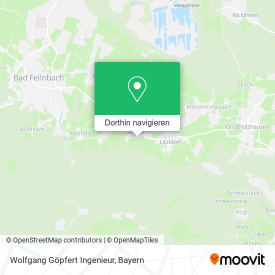 Wolfgang Göpfert Ingenieur Karte