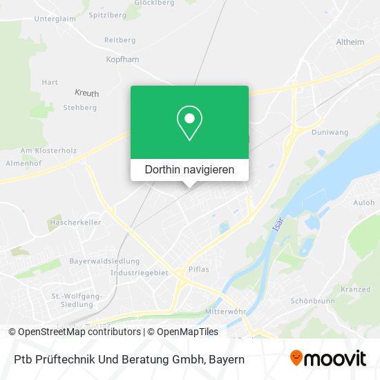 Ptb Prüftechnik Und Beratung Gmbh Karte