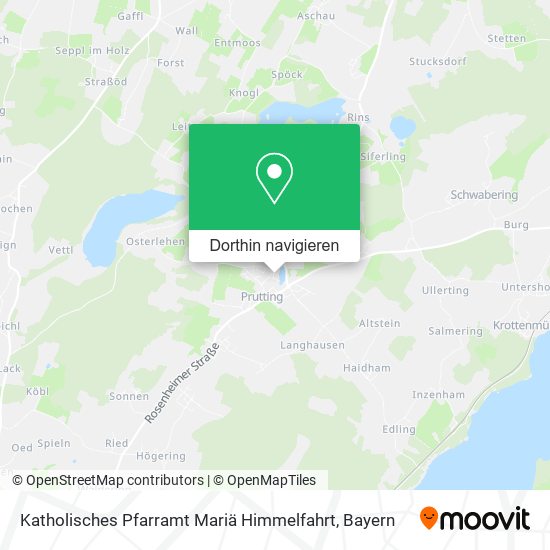Katholisches Pfarramt Mariä Himmelfahrt Karte