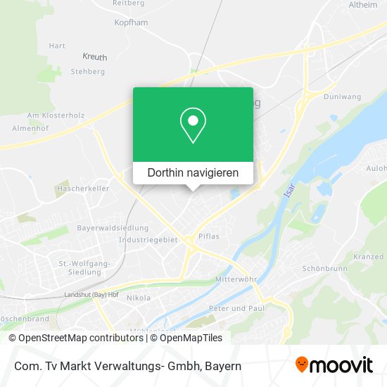 Com. Tv Markt Verwaltungs- Gmbh Karte