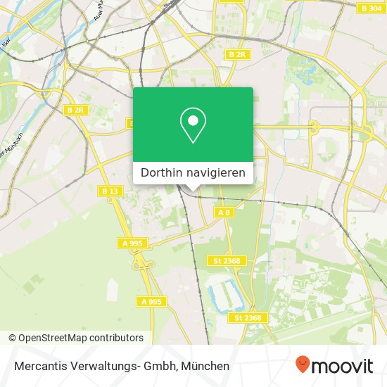 Mercantis Verwaltungs- Gmbh Karte