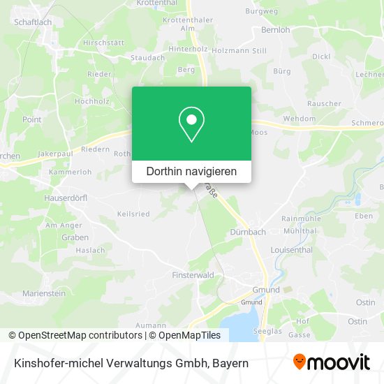 Kinshofer-michel Verwaltungs Gmbh Karte