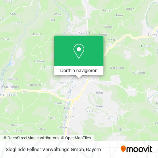 Sieglinde Fellner Verwaltungs Gmbh Karte