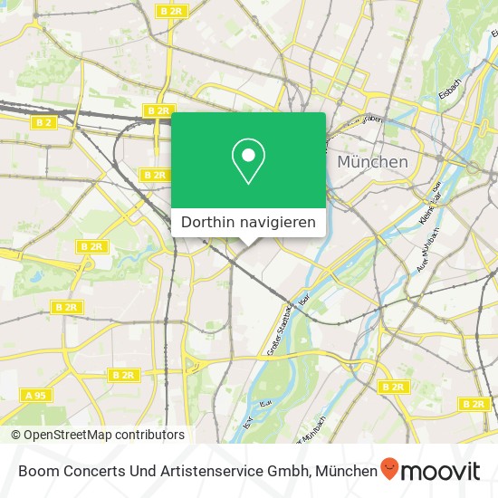 Boom Concerts Und Artistenservice Gmbh Karte