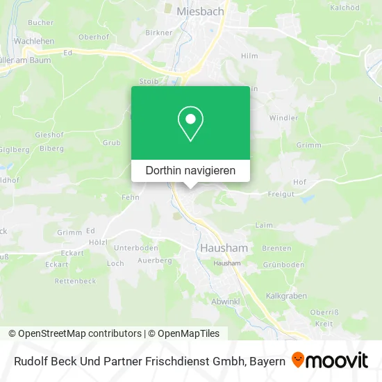 Rudolf Beck Und Partner Frischdienst Gmbh Karte