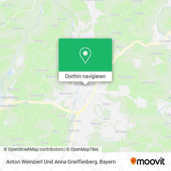 Anton Weinzierl Und Anna Greiffenberg Karte