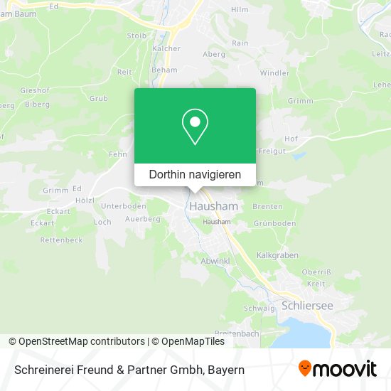 Schreinerei Freund & Partner Gmbh Karte