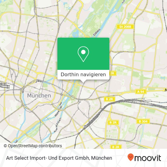 Art Select Import- Und Export Gmbh Karte