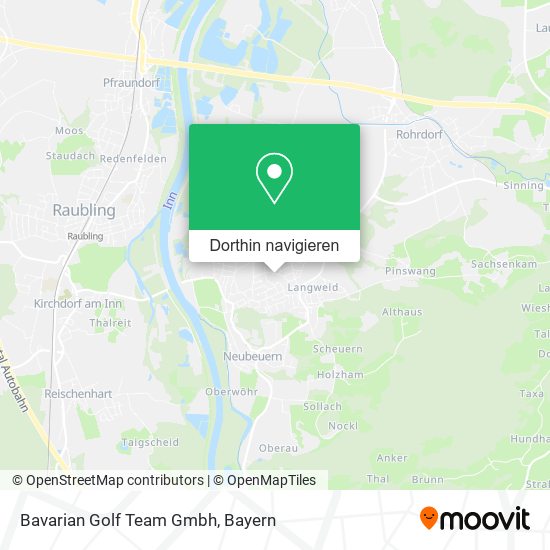 Bavarian Golf Team Gmbh Karte
