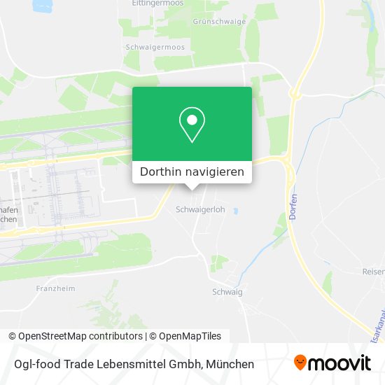 Ogl-food Trade Lebensmittel Gmbh Karte