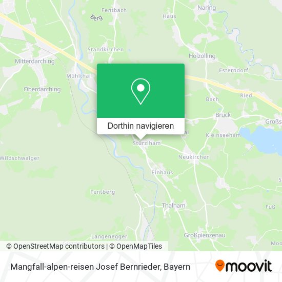 Mangfall-alpen-reisen Josef Bernrieder Karte