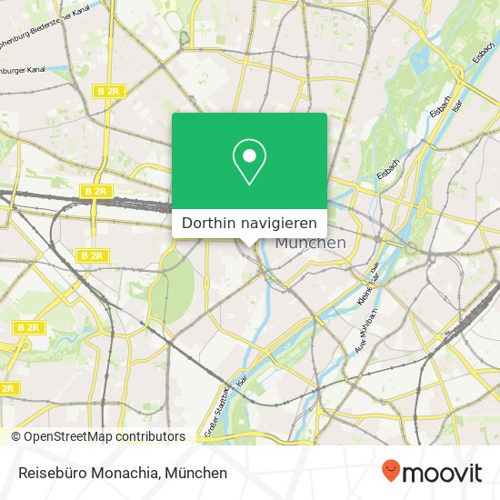 Reisebüro Monachia Karte