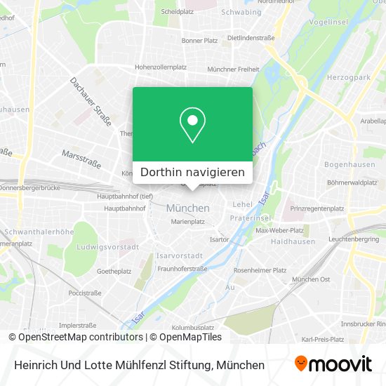 Heinrich Und Lotte Mühlfenzl Stiftung Karte