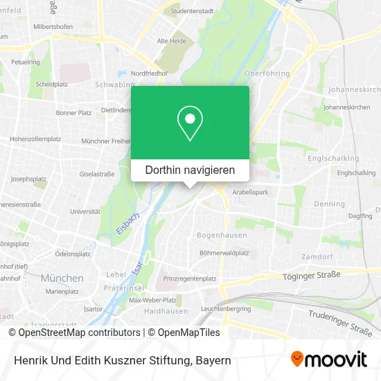 Henrik Und Edith Kuszner Stiftung Karte