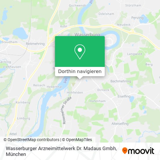 Wasserburger Arzneimittelwerk Dr. Madaus Gmbh Karte