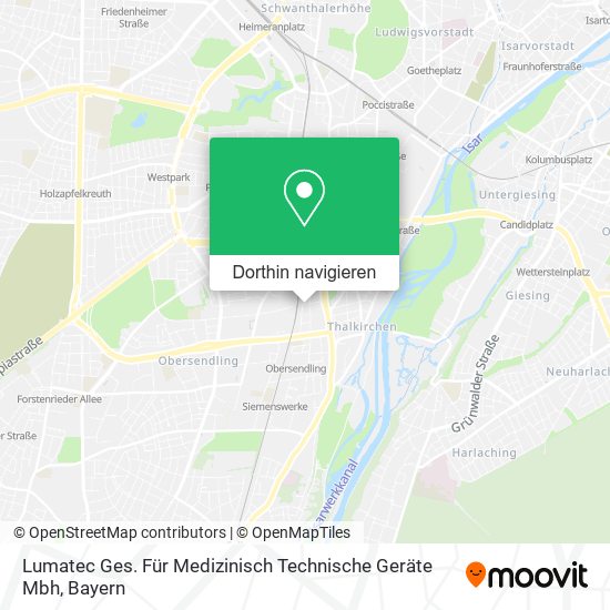 Lumatec Ges. Für Medizinisch Technische Geräte Mbh Karte