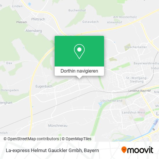 La-express Helmut Gauckler Gmbh Karte