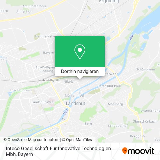 Inteco Gesellschaft Für Innovative Technologien Mbh Karte