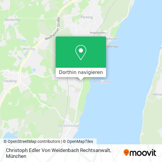 Christoph Edler Von Weidenbach Rechtsanwalt Karte