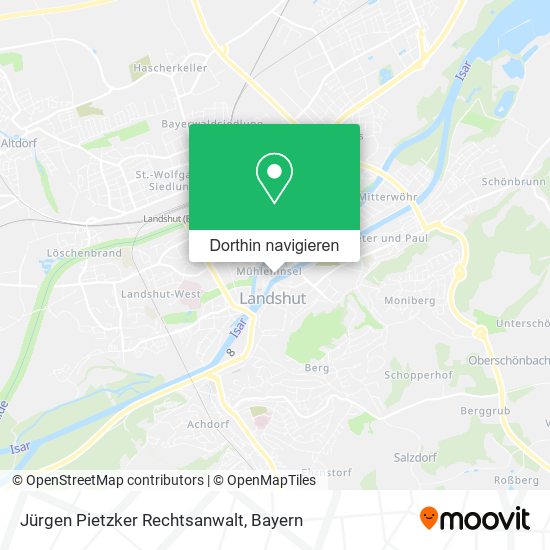 Jürgen Pietzker Rechtsanwalt Karte