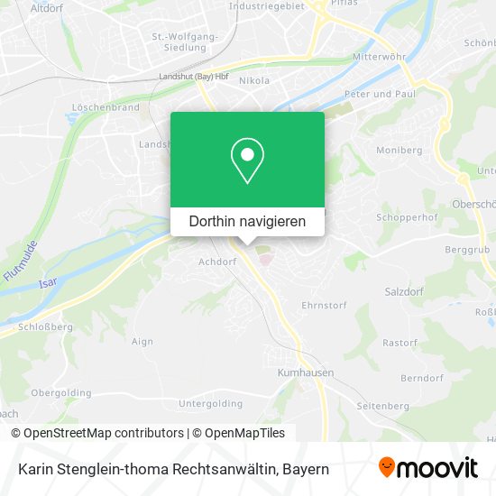 Karin Stenglein-thoma Rechtsanwältin Karte
