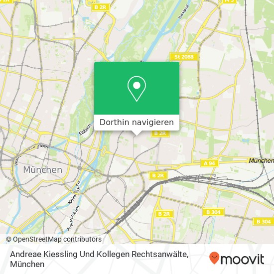 Andreae Kiessling Und Kollegen Rechtsanwälte Karte