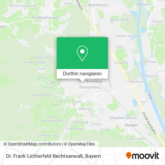 Dr. Frank Lichterfeld Rechtsanwalt Karte