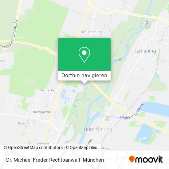 Dr. Michael Freder Rechtsanwalt Karte