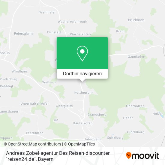 Andreas Zobel-agentur Des Reisen-discounter ´reisen24.de´ Karte