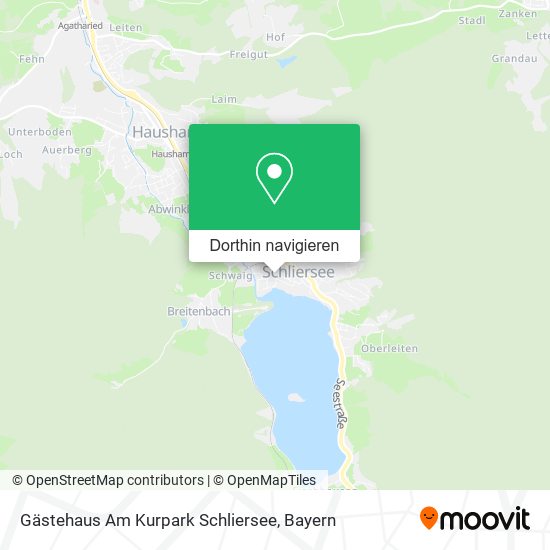 Gästehaus Am Kurpark Schliersee Karte