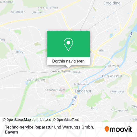 Techno-service Reparatur Und Wartungs Gmbh Karte