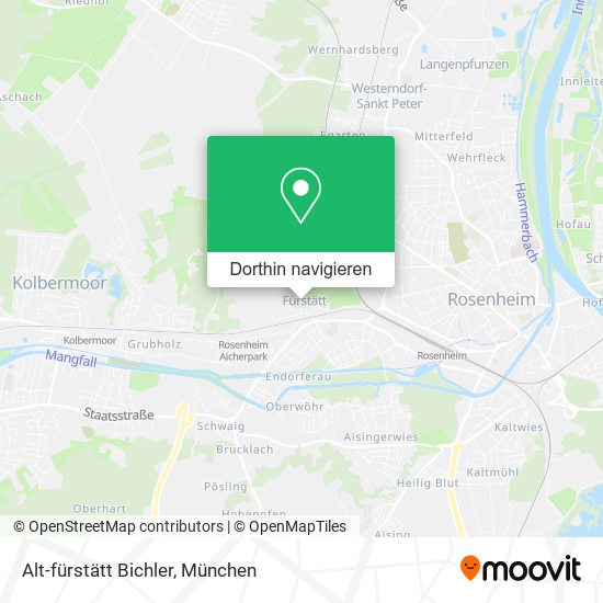 Alt-fürstätt Bichler Karte
