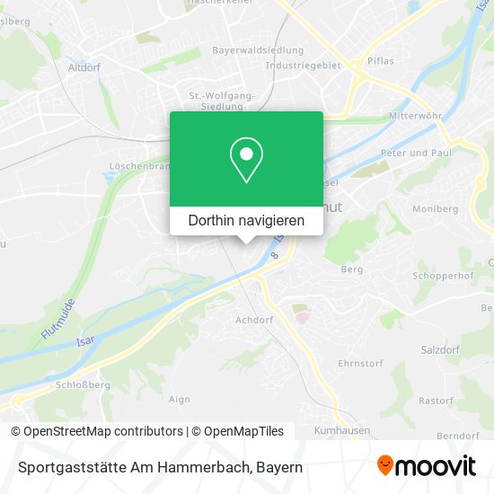 Sportgaststätte Am Hammerbach Karte