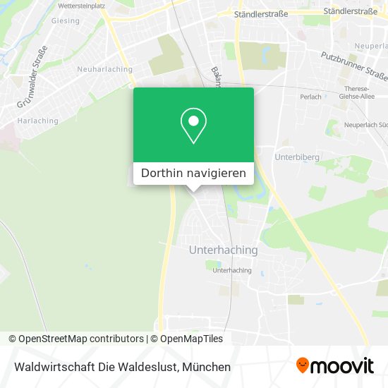 Waldwirtschaft Die Waldeslust Karte