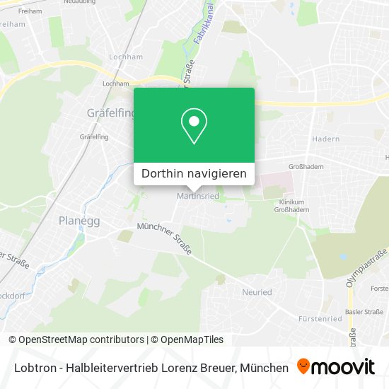 Lobtron - Halbleitervertrieb Lorenz Breuer Karte