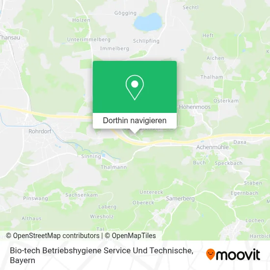 Bio-tech Betriebshygiene Service Und Technische Karte