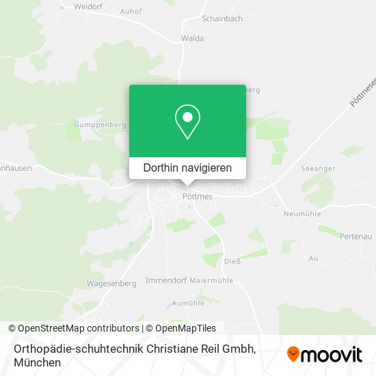Orthopädie-schuhtechnik Christiane Reil Gmbh Karte