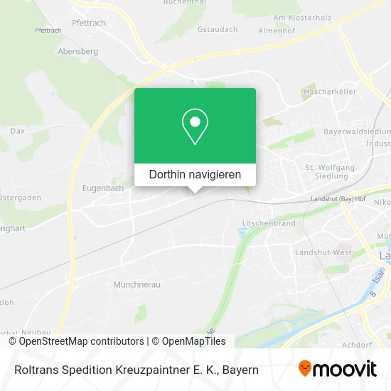 Roltrans Spedition Kreuzpaintner E. K. Karte