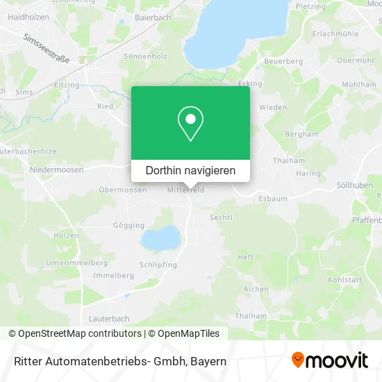 Ritter Automatenbetriebs- Gmbh Karte