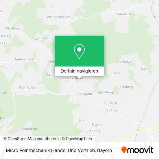 Micro Feinmechanik Handel Und Vertrieb Karte