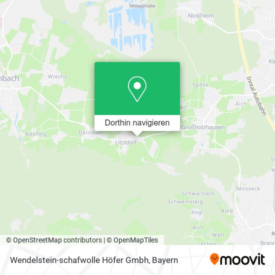 Wendelstein-schafwolle Höfer Gmbh Karte